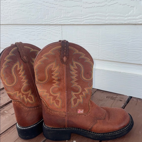 Justin Boots • Gypsy Cowgirl Collection Boots Size 8 Western Work Farm - Picture 2 of 13